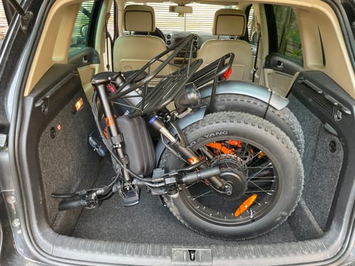 Customer photo review of Vakole CO20 MAX 750W*2 Dual Motor 20" Folding Fat Bike 20Ah Samsung Battery