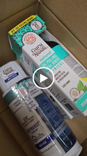 Customer video review of Dual Barrel Oxyburst Whitening Mouthwash, 20 Fl Oz - 1 Pk