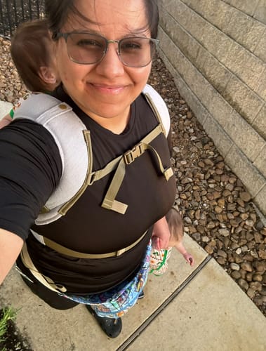 Customer photo review of Onbuhimo