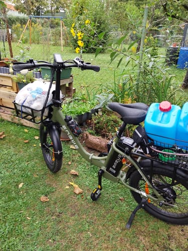 Customer photo review of Engwe L20 SE 250W 20" Foldable Electric Trekking Bike 15.6Ah Step-through E-bike