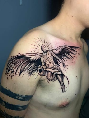 Customer photo review of Bronc Wireless Tattoo Pen V2