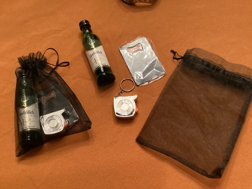 Customer photo review of Glenfiddich 12 Year Scotch Whisky 12 x 50 ml