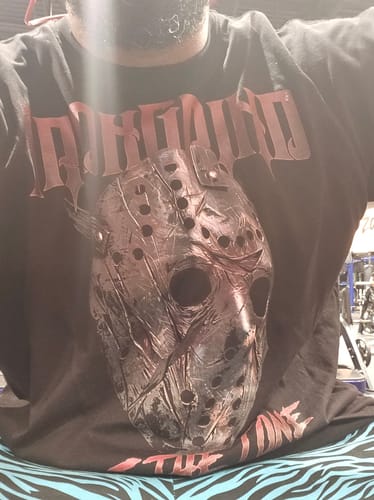 Customer photo review of Revenant Jason Heavyweight T-Shirt