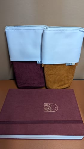 Customer photo review of Tsuki ‘Kinoko’ Limited Edition Bullet Journal ☾