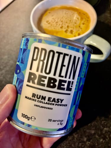 Customer photo review of Run Easy marine collagen peptides protein powder