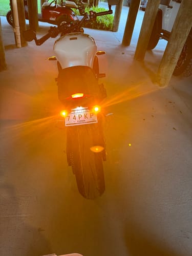 Customer photo review of XSR900 Tail Tidy Kit - 2022+