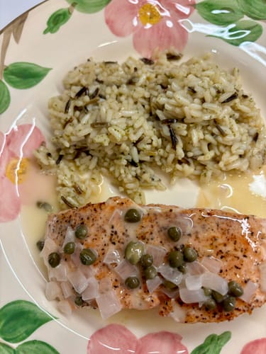 Customer photo review of Wild King Salmon - Oregon