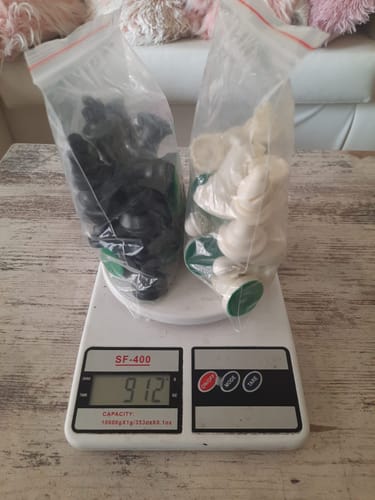 Customer photo review of Tablero de Ajedrez Profesional de Vinilo Doble Peso