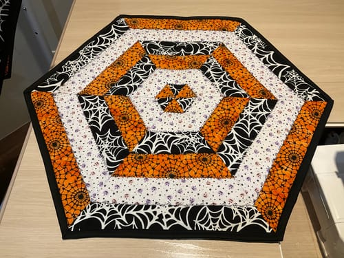 Customer photo review of Halloween Pillow, Bag & Table Topper Bundle | Digital PDF Pattern