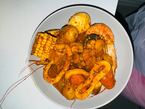 Customer photo review of Prawn Boil