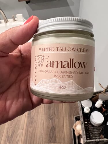 Customer photo review of Whipped Tallow Cream - Clean Cloud