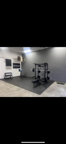 Customer photo review of Major Fitness F22 All-In-One Home Gym Power Rack
