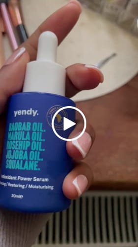 Customer video review of Antioxidant Power Serum