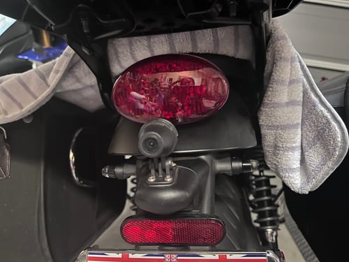Customer photo review of Low Profile Plug & Play Turn Signal Kits – 2016+ Triumph Models