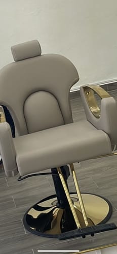 Customer photo review of Silla Premium Salon Spa Estetica Neumatica Ajustable Gold