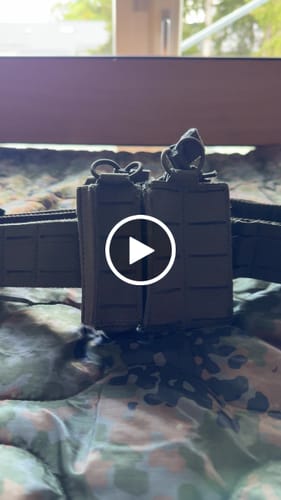 Customer video review of 1er Kurz- Magazintasche BRAVO in Steingrau-Oliv