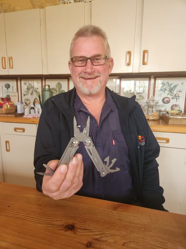 Customer photo review of TerraTAC™ x14 EDC Multitool with Free Laser Engraving