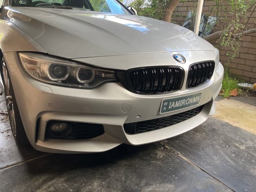 Customer photo review of ABS Glossy Black Front Grille for BMW【F32/F33/F36 M3 F80 M4 F82】440i 435i 430i 428i