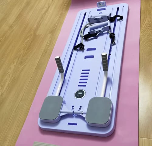 Customer photo review of ALOMIE FitFlex Pilates Reformer Pro Set™