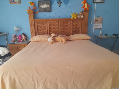 Customer photo review of Juego de Sábanas Básica Algodón Percal 200 -Tamaño y color a elegir