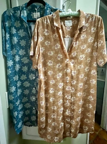 Customer photo review of Aloha Shirt Dress - Butterum
