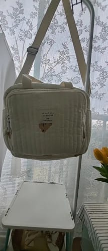 Customer photo review of Embroidery Diaper Handbag