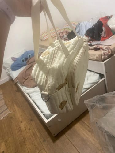 Customer photo review of Embroidery Diaper Handbag