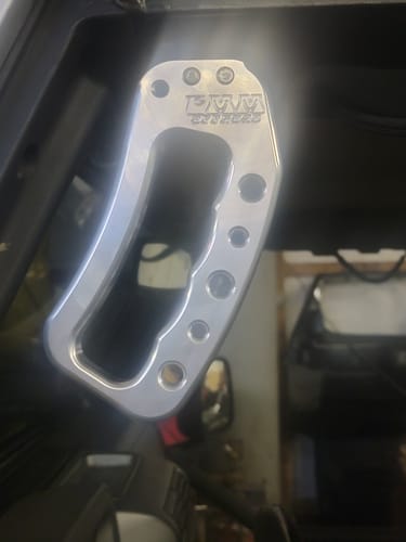 Customer photo review of CMM Offroad TJ/LJ/YJ Billet Front Grab Handles (1987 - 2006)