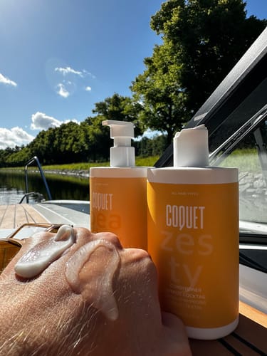 Customer photo review of Shampoo & Conditioner Set
