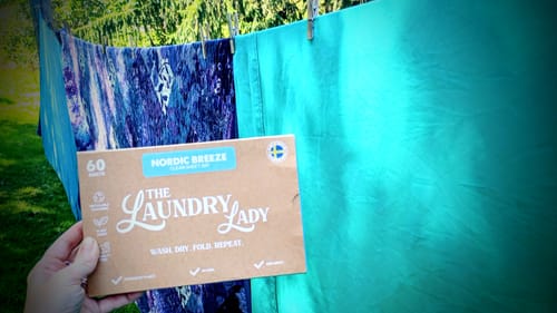 Customer photo review of Nordic Breeze Scented Laundry Sheets