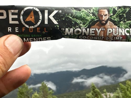 Customer photo review of "Money" Punch Coconut & Lime Energy Drink