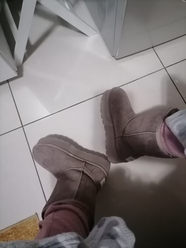 Norian S. review of Miss Black Bae 2 Ankle Boot - Taupe image 1 out of 1