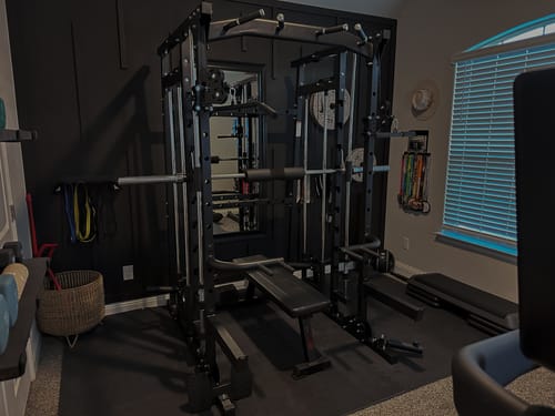 Customer photo review of Major Fitness SML07 All-In-One Home Gym Smith Machine