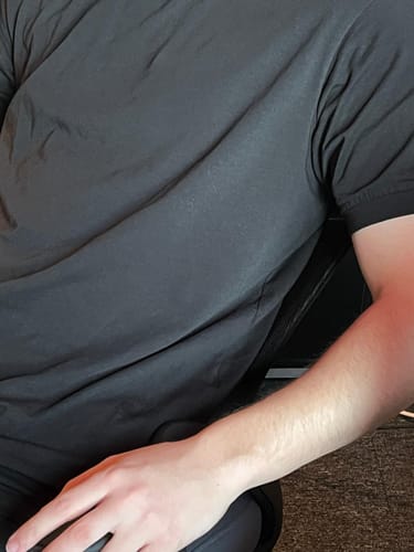 Customer photo review of Bisiklet Yaka Tişört