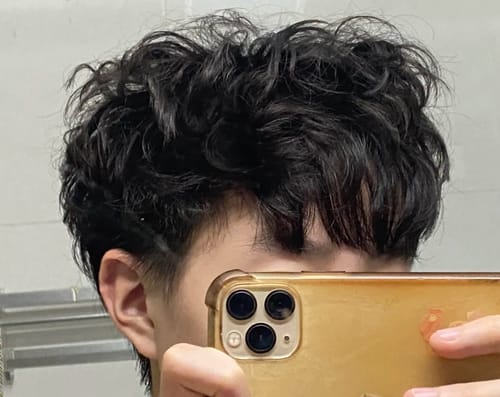 Customer photo review of QUICKSAND: Hair Styler - High Hold, Dry Matte Finish