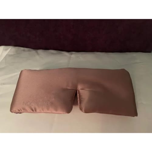 Customer photo review of Masque de Sommeil Profond 100% Soie