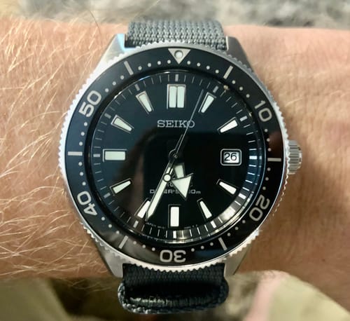 Customer photo review of Glomar Explorer - Hook And Loop Watch Strap