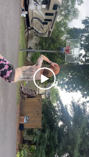 Customer video review of Pink & Brown B.O.Y. Tie Dye Split Shorts
