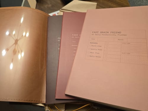 Customer photo review of Fast Brain - The Complete Set