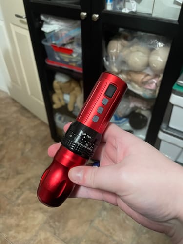 Customer photo review of BIG WASP Tattoo Machine Z1 - Adjustable Big Wasp Pen