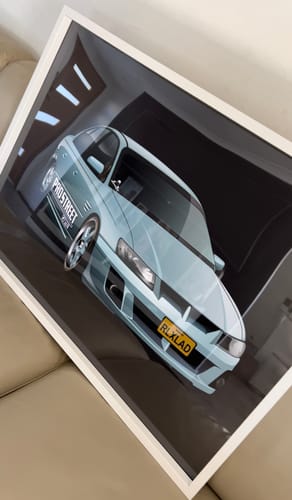 Customer photo review of Custom Car Portrait