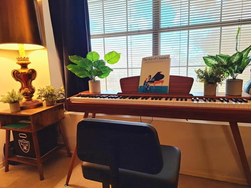 Customer photo review of Donner DDP-80 木目調 電子ピアノ