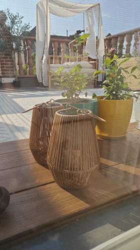 Customer photo review of SolarHaven Light - Handgewebte Wasserdichte Solar Landschafts Gartenleuchte