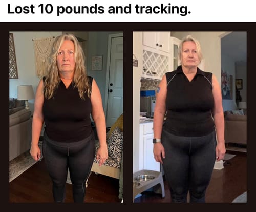 Customer photo review of Tirzepatide Weight Loss Program