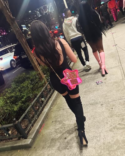 Customer photo review of Star Crossbody Bag