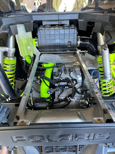 Customer photo review of RPM SxS Polaris RZR Turbo R & PRO XP Turbo Silicone Intake J-Tube, Charge Tube W/ BOV, & Intake Tube KIT