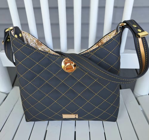 Customer photo review of Scrunchie Shoulder Bag Pattern