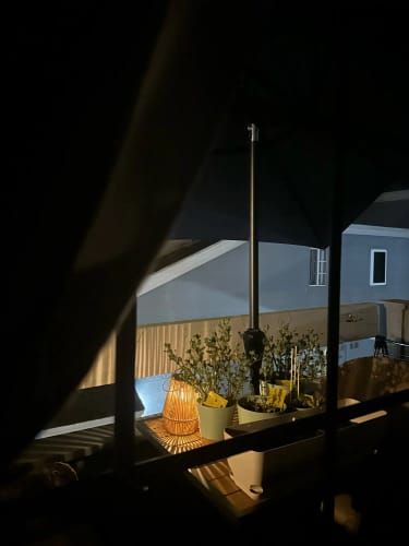 Customer photo review of SolarHaven Light - Handgewebte Wasserdichte Solar Landschafts Gartenleuchte