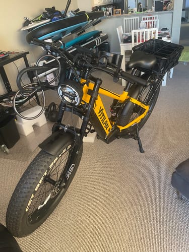 Customer photo review of T7 Full Suspension Mountain E-bike