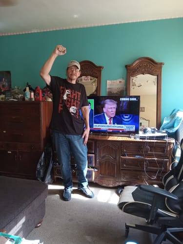 Customer photo review of FIGHT FIGHT FIGHT T-Shirt